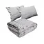 Набор Руно Grey одеяло 200х220 см + 2 подушки силиконовые 50х70 см 925.52Grey - миниатюра 1