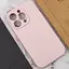 Чехол Epik Silicone Case Full Camera Protective AA NO LOGO для Apple iPhone 13 Pro Max 6.7 Розовый/Chalk Pink - миниатюра 5