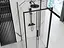Душевая кабина Rea Rapid Slide 160x80 black пристенная REA-KPL-09892, Черный матовый, Универсальная, прозрачная - миниатюра 2