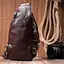 Зручна сумка через плече в модному кольорі з екошкіри Vintage 22794 коричнева - мініатюра 10