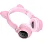 Гарнітура Hoco Bluetooth Stereo W27 Cat Ear pink - мініатюра 2