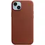 Оригинальный кожаный чехол Apple Leather Case MagSafe для iPhone 14 Plus (6.7") Umber (MPPD3ZE/A) - миниатюра 9
