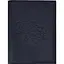 Кожаная обложка BlankNote Standart с картой Украины для нотариального реестра темно-синий - миниатюра 1