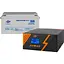 Джерело безперебійного живлення (ДБЖ) LogicPower LPM-PSW-1500VA 12V + АКБ LPM-MG 12V - 150 Ah (29700) [110196] - мініатюра 1