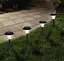 Набір з 8 садових світильників на сонячних батареях Solar 8 Stake Lights вуличні ліхтарі підсвічування - мініатюра 3