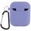 Силиконовый футляр с микрофиброй для наушников Airpods 1/2 - миниатюра 2