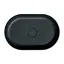 Умивальник Omnires Ovo 55x36 black lava OVOUNBLV, Чорний матовий - мініатюра 3