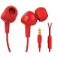 Навушники з мікрофоном JBL C100SI Red - мініатюра 2