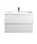 Тумба Мойдодир Сорренто 80-A Білий у ванну з умивальником SU-80 Білий - мініатюра 5