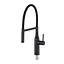 Смеситель для кухни гибкий излив черный матовый Gappo G4098-26 Черный матовый - миниатюра 1