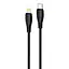 Кабель Proove Simple Silicone Type-C to Lightning 27W (1m) black - мініатюра 1