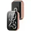 Чехол-накладка DK Пластик Gloss Glass Full Cover для Xiaomi Mi Band 8 Pro (pink) - миниатюра 2