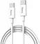 Кабель Hoco X23 Type-C to Type-C Skilled 1 м 3A білий - мініатюра 1