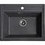 Кухонная мойка Romzha Patrat Grafit (201) - миниатюра 1