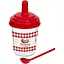 Банка Herevin Jam Strawberry с ложкой, 320 мл (6651286) - миниатюра 1