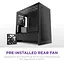 Корпус NZXT H3 Flow из закаленного стекла без блока питания, черный (CC-H31FB-01) - миниатюра 4