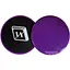 Диски для глайдинга EasyFit фиолетовые (пара) (EF-1425-V) - мініатюра 1