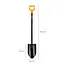 Лопата штыковая удлиненная Fiskars Solid XL 127 см (1067517) - миниатюра 3