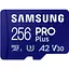 Карта пам'яті Samsung microSDXC 256GB C10 UHS-I R130MB/s PRO Plus - мініатюра 2
