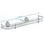 Полка стеклянная с ограничителем ZERIX LR1507 (LL1406) - миниатюра 2