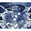 Гирлянда Нить от сети 10 м 100 LED уличная белый каучук Белый - миниатюра 1