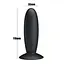 Анальна пробка Pretty Love Butt Plug Massager 11 см (чорний) - мініатюра 6