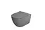 Унитаз подвесной Mixxus Premium Ellipse-0309-T1 gray 530x360x350 мм система смыва Tornado 1.0 MP6655, Графит - миниатюра 7