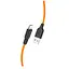 Кабель Hoco Lightning Silicone X21 Plus силіконовий 1 м жовтий - мініатюра 1