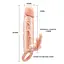 Насадка на пеніс BAILE BRAVE MAN 10 Vibraton Baile BI-026225Z 102752 - мініатюра 6