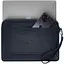 Кожаный чехол BlankNote для ноутбука на молнии с карманом и петлей на руку Синий - миниатюра 1