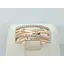 Золоте кільце Столична Ювелірна Фабрика з фіанітами. 140531 19,5 - мініатюра 3