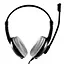 Гарнитура Media-Tech Epsilion USB Black-White - миниатюра 2