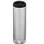 Термокружка Klean Kanteen TKWide Cafe Cap 592 мл New Brushed Stainless (1017-1008322) - миниатюра 1