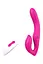 Безремневой страпон Vibes Of Love Remote Double Dipper 22 см розовый - миниатюра 2
