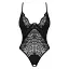 Боді Obsessive Bellastia otwarte XL/2XL (чорний) - мініатюра 10
