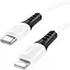 Кабель Hoco X82 iP PD силиконовый зарядный кабель для передачи данных Белый - миниатюра 1
