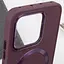 TPU чехол Bonbon Metal Style with MagSafe для Xiaomi 14 Pro Бордовый / Plum - миниатюра 5
