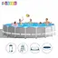 Басейн каркасний Intex 26732 NP круглий 549x122 см об'єм 24311 л зі сходами тентом та підстилкою - мініатюра 2