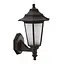 Светильник фасадний "BEGONYA-2" (Е27, черный) настенный - миниатюра 1