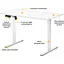 Комп'ютерний ігровий стіл Mealux PowerDesk Lite White (EVO-201 Lite W/W) [111797] - мініатюра 3