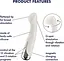 Вібратор Satisfyer Spinning G-Spot 1 16.5 см білий - мініатюра 5