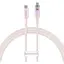 Кабель Baseus Explorer Series Fast Charging Cable with Smart Temperature Control Type-C to Type-C 100W 2 м Babypink - мініатюра 1