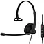Навушники Epos Impact 100 MS Mono USB-C+A Black (1001419) - мініатюра 1