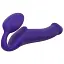 Безремневий страпон Strap-On-Me Violet L повністю регульований діаметр 3.7 см - мініатюра 2