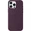 Чохол-накладка Apple Silicone Case with MagSafe для Apple iPhone 16 Pro Max Plum (MYYW3) - мініатюра 4
