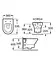 Унитаз подвесной Roca Nexo A346640000, Белый - миниатюра 2