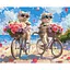 Картина за номерами "Літній велопробіг" Ідейка KHO6634, 40х50 см - мініатюра 1