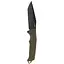 Нож SOG Trident FX Partailly Serrated Черный-Оливковый - миниатюра 2