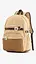 Рюкзак підлітковий текстильний унісекс YL1006 Бежевий - мініатюра 1