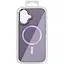 Шкіряний чохол Epik SnapCase with MagSafe для Apple iPhone 16, 6.1 Dark Purple - мініатюра 3